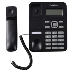 Telefon Panasonic KX-T96CID, qara