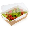 Salat üçün birdəfəlik konteynerlər Loyal-4067484108, 100 əd, qəhvəyi