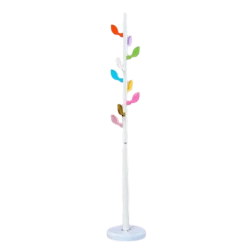 Напольная вешалка KL-463, металлиеская, белая, 175x30 см Напольная вешалка KL-463, металлиеская, белая, 175x30 см