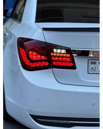 Arxa LED fənər Dragon Red Chevrolet Cruze 2010-2015 üçün