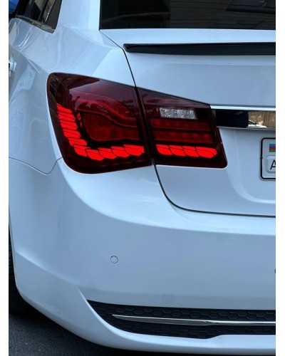 Arxa LED fənər Dragon Red Chevrolet Cruze 2010-2015 üçün