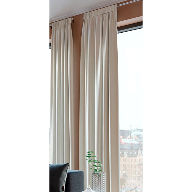 Штора JYSK Austra 1x140x300 см, песочный