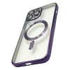 Çexol 888_store_543 MagSafe Apple iPhone 14 Pro Max üçün Bənövşəyi/Şəffaf