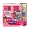Игровой набор Barbie Fashionistas Ultimate Closet, пластик/текстиль, 3+, розовый