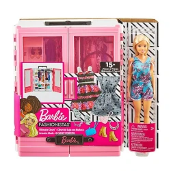 Игровой набор Barbie Fashionistas Ultimate Closet, пластик/текстиль, 3+, розовый Игровой набор Barbie Fashionistas Ultimate Closet, пластик/текстиль, 3+, розовый