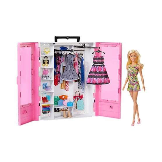 Игровой набор Barbie Fashionistas Ultimate Closet, пластик/текстиль, 3+, розовый Игровой набор Barbie Fashionistas Ultimate Closet, пластик/текстиль, 3+, розовый