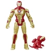 Фигурка Hasbro Marvel Mech Strike Mechasaurs Iron Man F6592 Фигурка Hasbro Marvel Mech Strike Mechasaurs Iron Man F6592