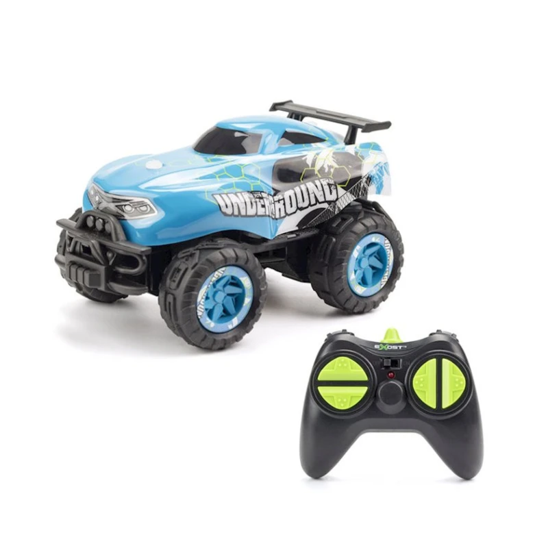 Radio ilə idarə olunan oyuncaq avtomobil Exost X-Monster, göy