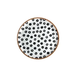 Набор десертных тарелок Porland Fractal 04POR034259, фарфор, разноцветный, 20 см, 6 шт