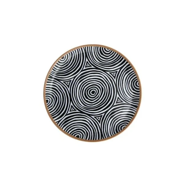 Набор десертных тарелок Porland Fractal 04POR034259, фарфор, разноцветный, 20 см, 6 шт