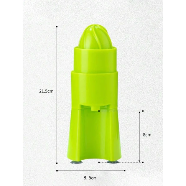 Sitrus üçün əl şirəçəkəni JMRG002, plastik, yaşıl, 21x8.5 sm