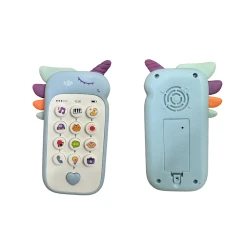 Oyun telefonu 188-68, mavi, 10x5 sm Oyun telefonu 188-68, mavi, 10x5 sm