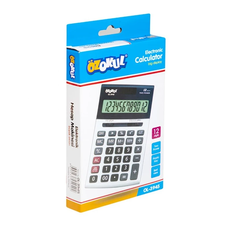 Калькулятор Özokul OL-3945, 12 разрядный