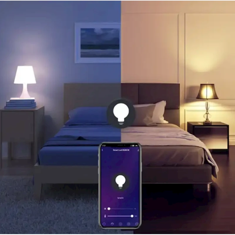 Умная лампа Wi-Fi Smart LED Bulb