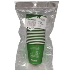 Birdəfəlik kağız stəkan dəsti Biotech, 180 ml, 12 əd