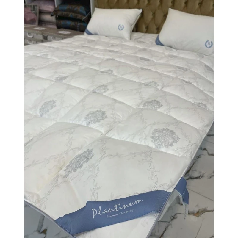 Одеяло Plantinum SHA-00002623, двуспальное, хлопок/бамбук, разноцветное, 195x215 см Одеяло Plantinum SHA-00002623, двуспальное, хлопок/бамбук, разноцветное, 195x215 см