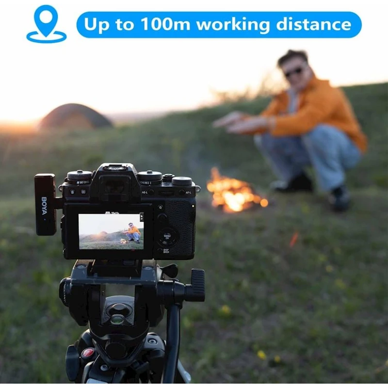 Микрофон Boya Wireless Lavalier Microphone