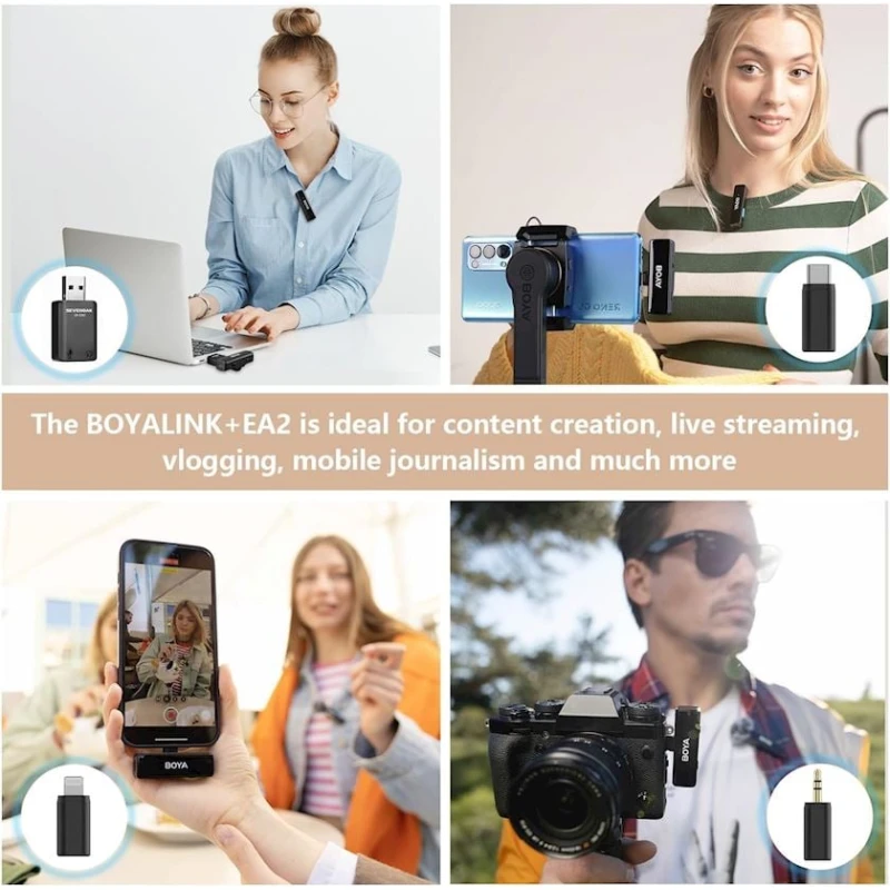 Микрофон Boya Wireless Lavalier Microphone