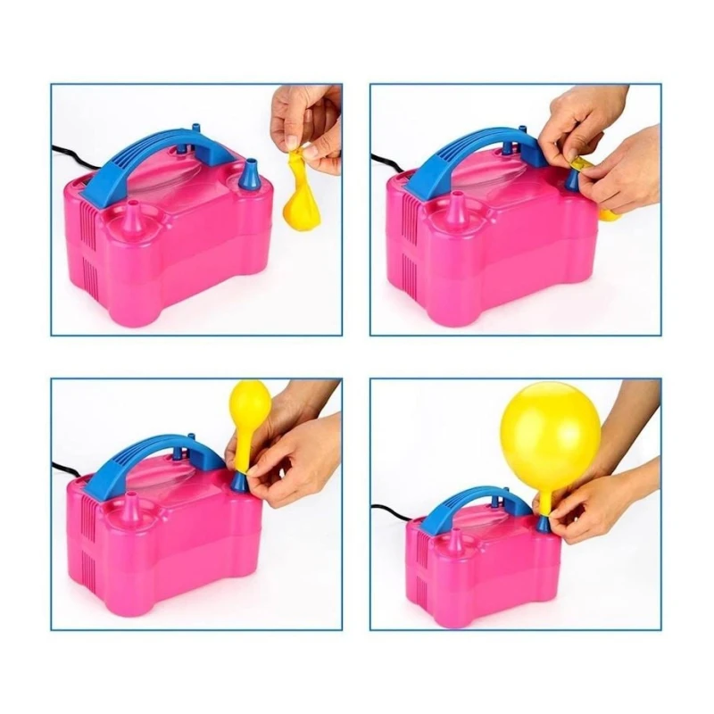 Насос электрический от сети 102, розовый/синий Насос электрический от сети 102, розовый/синий