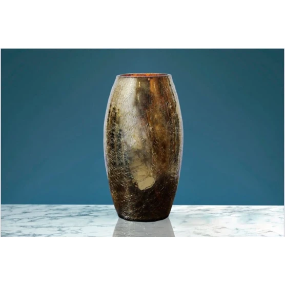 Ваза 10.3, стекло, золотистая, 40x15 см Ваза 10.3, стекло, золотистая, 40x15 см