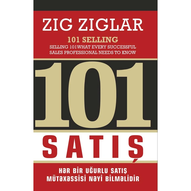 Книга Qanun Nəşriyyatı 101 satış, автор Ziq Ziqlar