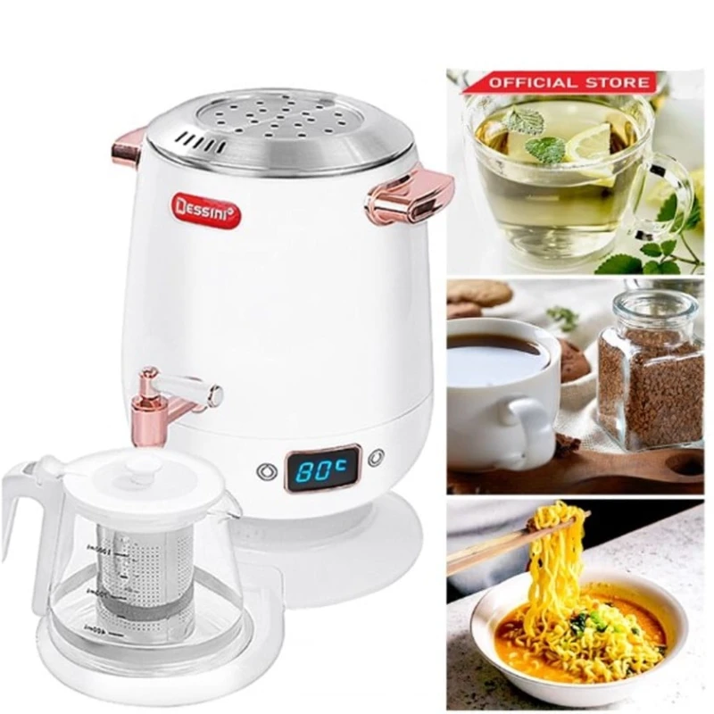 Электрический самовар Dessini DS-1886, белый Электрический самовар Dessini DS-1886, белый