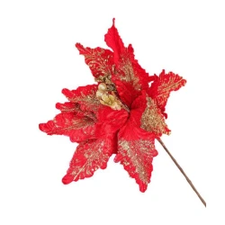 Декоративный цветок Hom-me 104465 красный