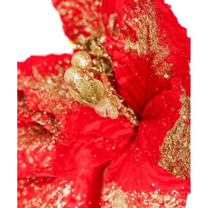 Декоративный цветок Hom-me 104465 красный