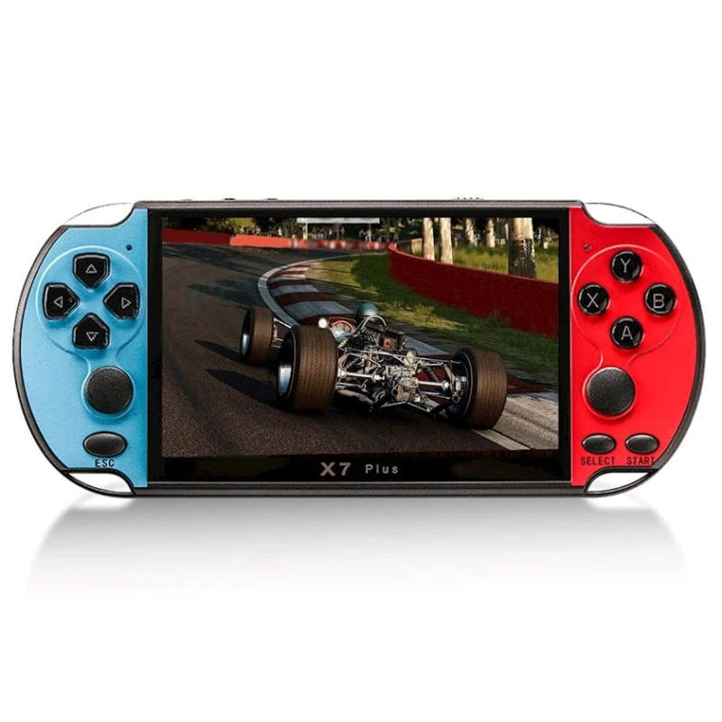 Портативная игровая приставка Retro X7 Plus Blue/Red, 8 ГБ Портативная игровая приставка Retro X7 Plus Blue/Red, 8 ГБ