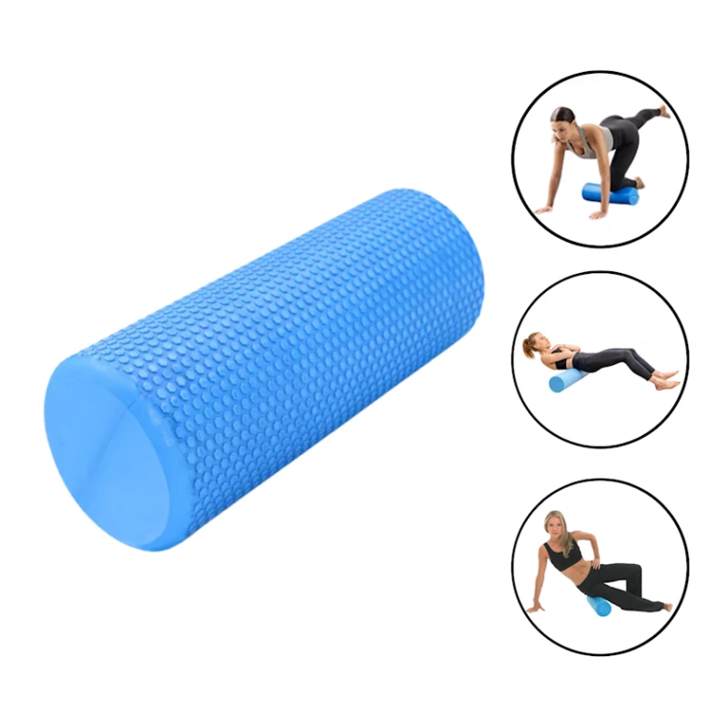 Masaj roliki 1002, mavi, 30 sm