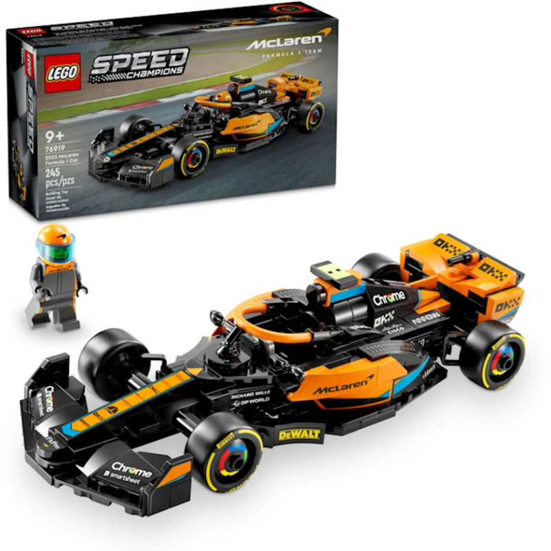 Конструктор LEGO Speed Champions 2023 McLaren Formula 1 Race Car 76919, 9+ лет, 245 элементов Конструктор LEGO Speed Champions 2023 McLaren Formula 1 Race Car 76919, 9+ лет, 245 элементов