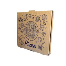 Pizza üçün birdəfəlik qutu dəsti Loyal 9573990567, karton, 33х33 sm, 1000 əd