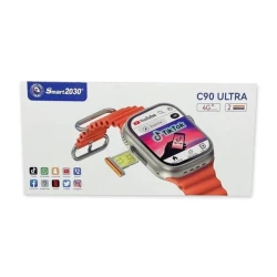 Смарт-часы Smartbarry C90 Ultra Black/Orange