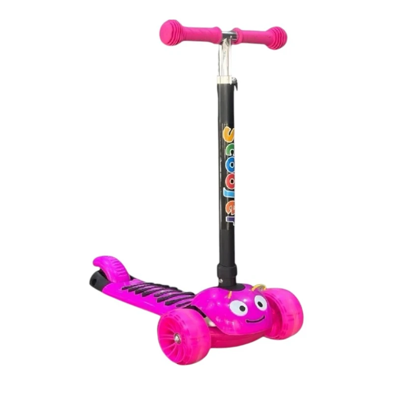 Uşaq samokatı HH2-H_RB_210967, çəhrayı