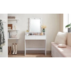 Туалетный столик Art Mebel 88, ламинат, белый, 145x80x40 см Туалетный столик Art Mebel 88, ламинат, белый, 145x80x40 см