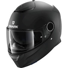 Motosikl dəbilqəsi Shark Spartan 1.2 Blank Matt, ölçü L, qara