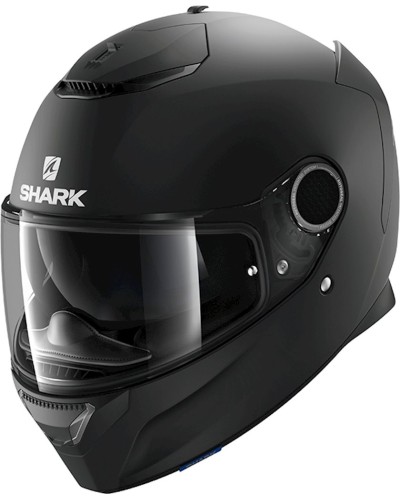 Motosikl dəbilqəsi Shark Spartan 1.2 Blank Matt, ölçü L, qara