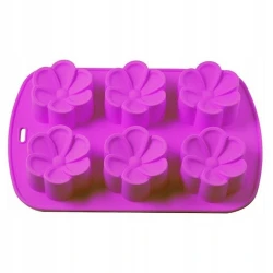 Форма для выпечки Maestro MR-1596, 17.5x26.5x3 см, силикон, фиолетовый