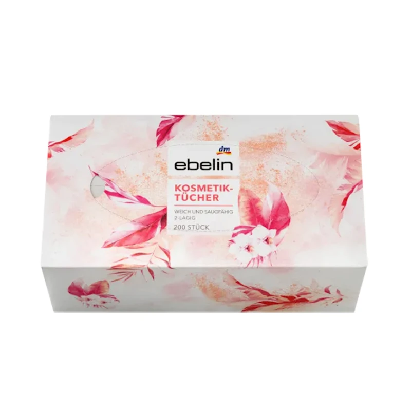 Салфетки в коробке Ebelin 200 шт Салфетки в коробке Ebelin 200 шт