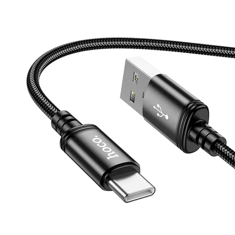 Кабель USB Hoco X89 USB to Type-C, 1 м, Черный Кабель USB Hoco X89 USB to Type-C, 1 м, Черный