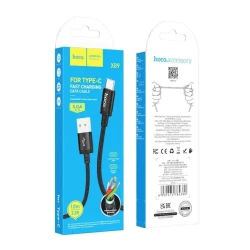Кабель USB Hoco X89 USB to Type-C, 1 м, Черный