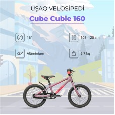 İkitəkərli uşaq velosipedi Cube Cubie 160 16