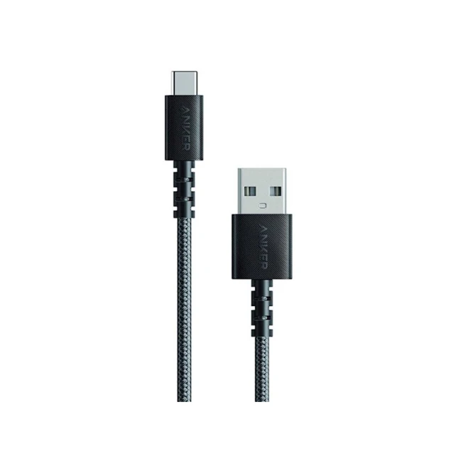 Кабель Anker PowerLine Select+ 3A USB-C to USB-A 1.8m Cable Black (A8023H11) Кабель Anker PowerLine Select+ 3A USB-C to USB-A 1.8m Cable Black (A8023H11)