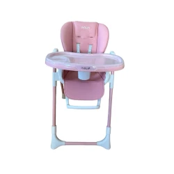 Uşaq yedizdirmə oturacağı Ivolia PRUM_Q9, 6+ ay, çəhrayı/ağ