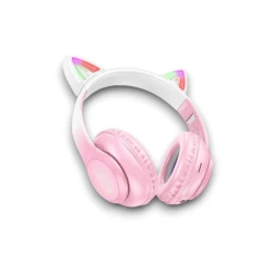 Беспроводные наушники Huto 4W-2 розовые