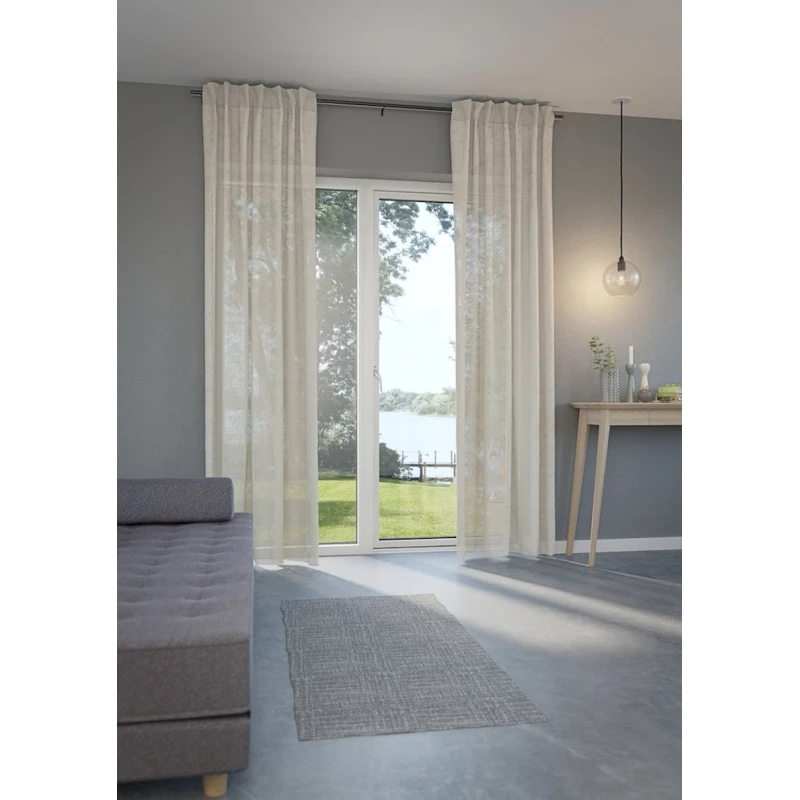 Занавес JYSK Unnen 1x140x300 см, песочный Занавес JYSK Unnen 1x140x300 см, песочный