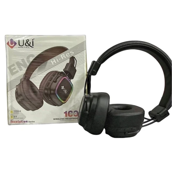 Беспроводные наушники U&I Resolution Series Black