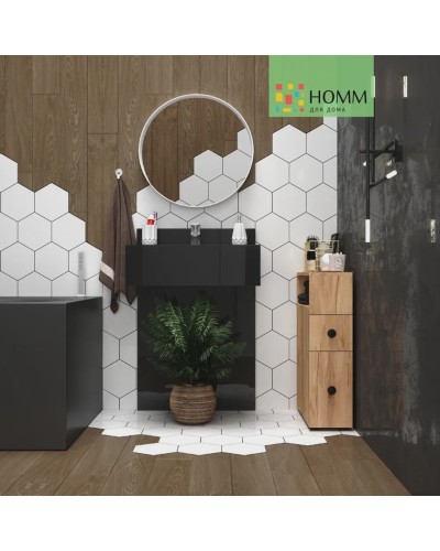 Hamam üçün şkaf 3563_M3GerdaBathZol, 50х19х70 sm