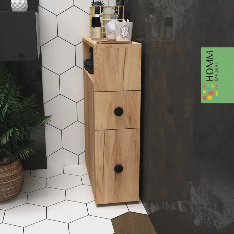 Hamam üçün şkaf 3563_M3GerdaBathZol, 50х19х70 sm Hamam üçün şkaf 3563_M3GerdaBathZol, 50х19х70 sm