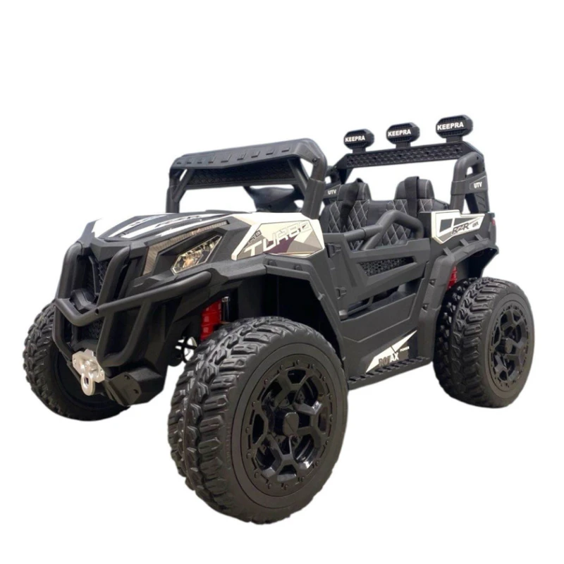 Uşaq elektrik avtomobili TToys 301-680, qara